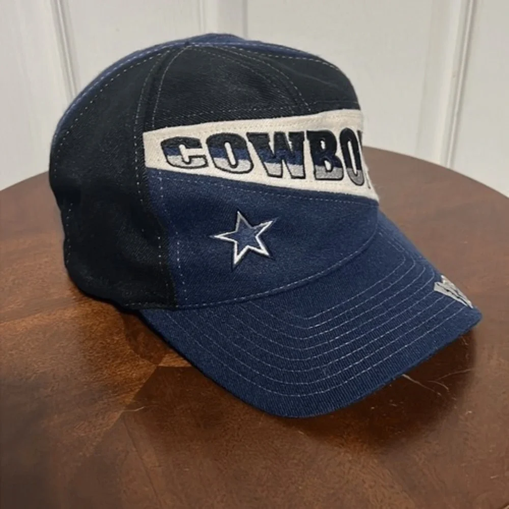 🏈🏈 True Vintage DALLAS COWBOYS Early‎ 90's NFL Pro Player Snapback Hat - EUC